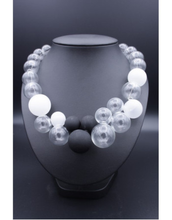 Acheter Collier en Grosses Perles de Verre de Murano