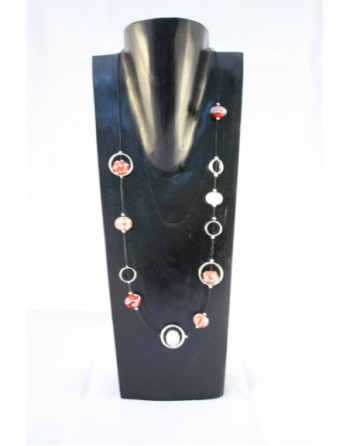 Acheter Sautoir / Collier de Perles de Verre de Murano - Sphères