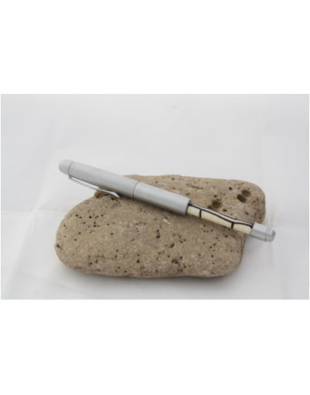 stylo plume avec perle en verre de murano